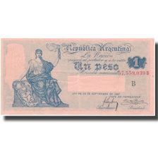 Banknote, Argentina, 1 Peso, 1897, 1897-09-20, KM:243b, EF(40-45)