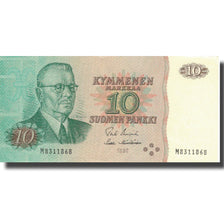 Banconote, Finlandia, 10 Markkaa, 1980, 1980, KM:100a, SPL-
