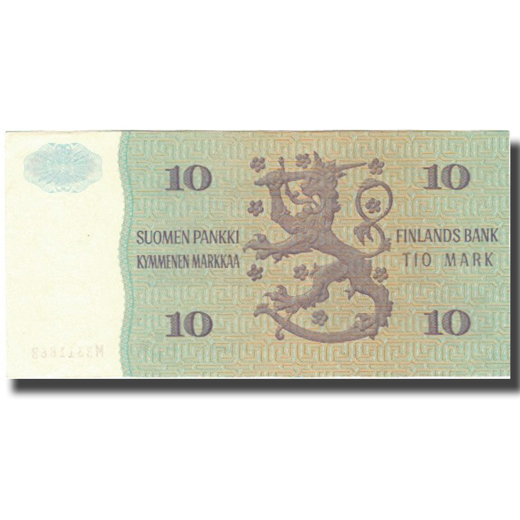 Banknote, Finland, 10 Markkaa, 1980, 1980, KM:100a, AU(55-58)