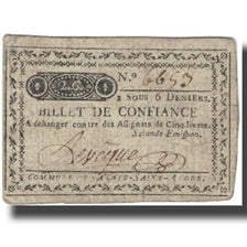 França, SAINT ANDRÉ, 2 Sous, 1792, VF(20-25)