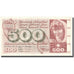 Biljet, Zwitserland, 500 Franken, 1974, 1974-02-07, KM:51l, TTB+