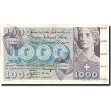 Banknote, Switzerland, 1000 Franken, 1972, 1972-01-24, KM:52k, EF(40-45)