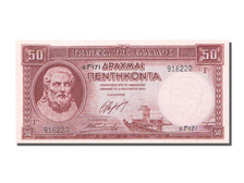 Greece, 50 Drachmai, 1941, KM #168a, UNC(65-70), 171
