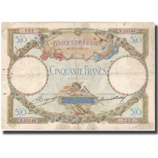 France, 50 Francs, Luc Olivier Merson, 1933, 1933-04-27, TB, Fayette:16.4