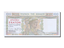 Greece, 100 Drachmai, 1935, KM #105a, 1935-09-01, UNC(65-70), AE.051