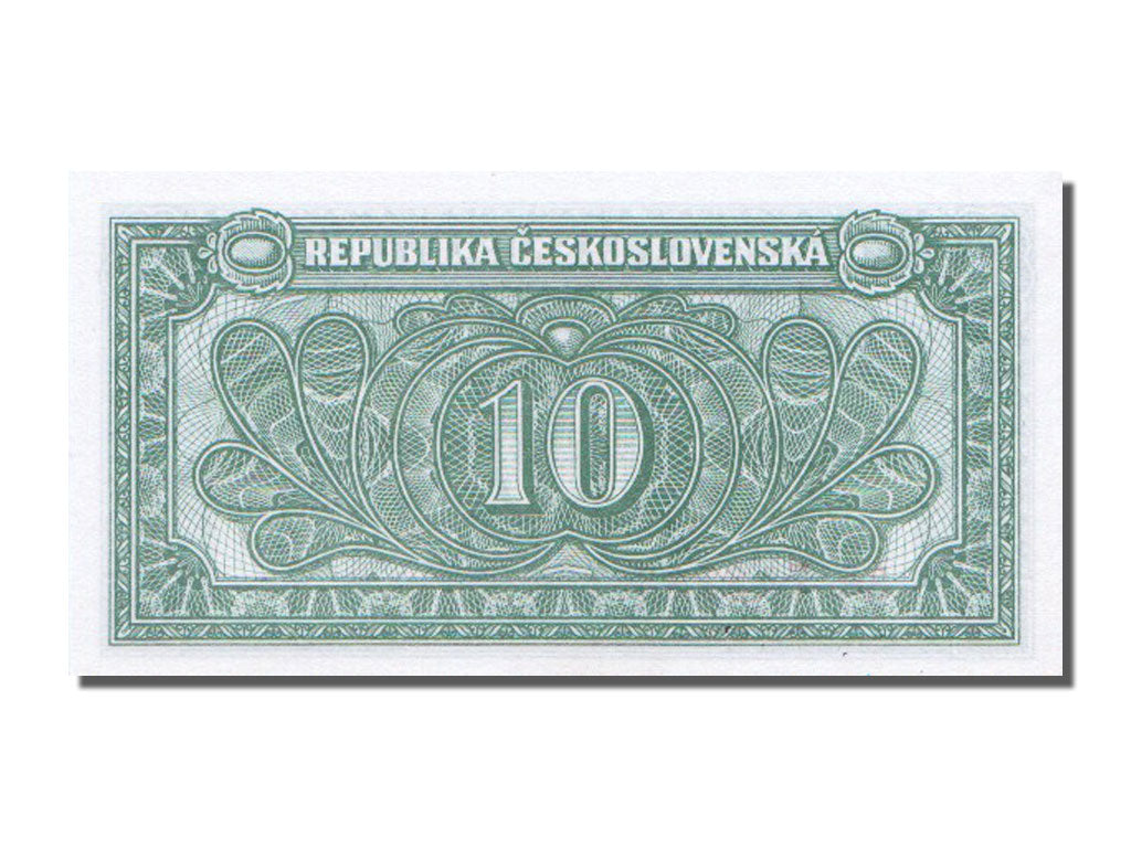 Czechoslovakia, 10 Korun, 1950, KM #69a, 1950-04-04, UNC(65-70), Sa.743393