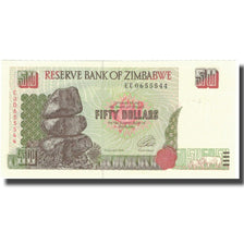 Geldschein, Simbabwe, 50 Dollars, 1994, 1994, KM:8a, UNZ-