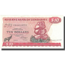 Banknote, Zimbabwe, 10 Dollars, KM:3d, UNC(60-62)