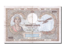 Banknot, Jugosławia, 1000 Dinara, 1931, 1931-12-01, EF(40-45)