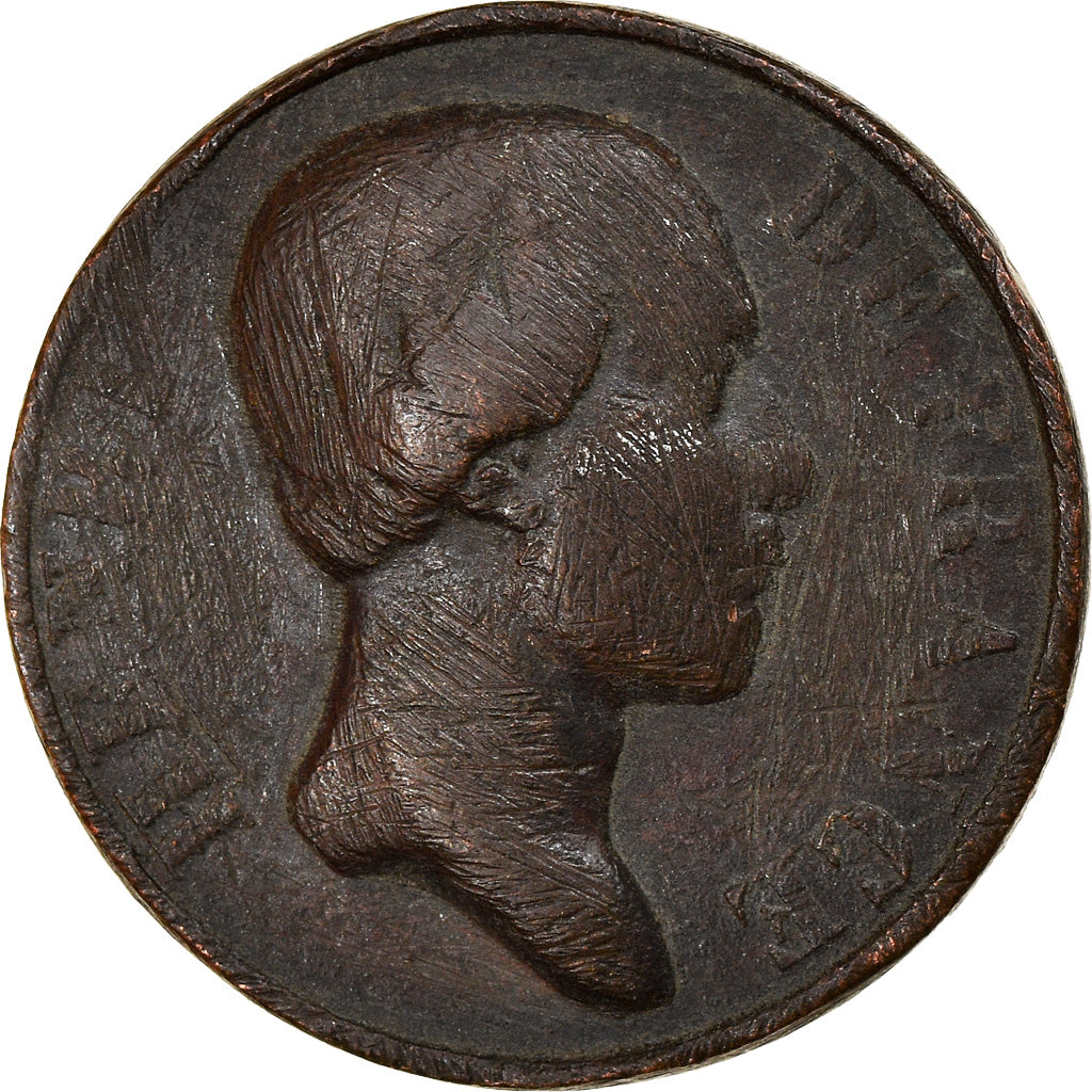 France, Token, Henri De France, History, VF(20-25), Copper