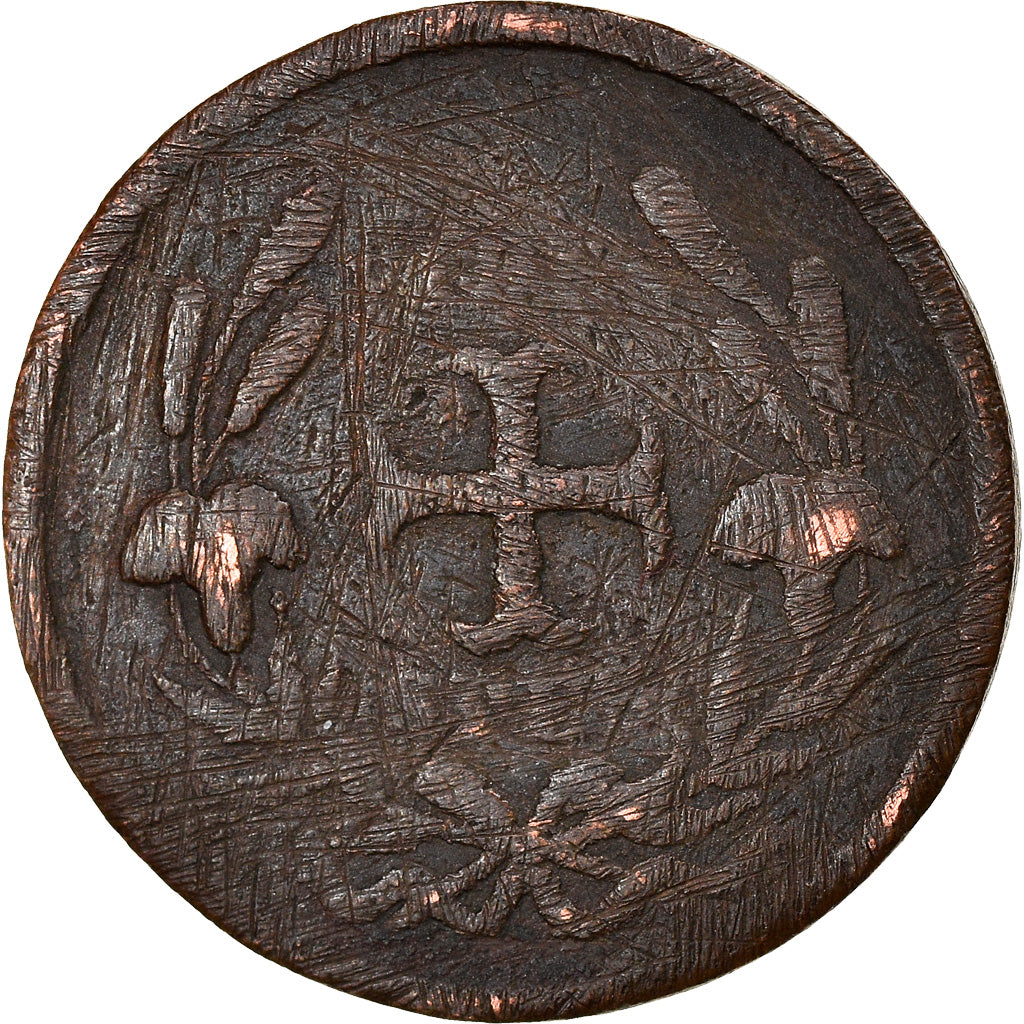 France, Token, Henri De France, History, VF(20-25), Copper