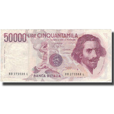 Banknote, Italy, 50,000 Lire, 1984, 1984-02-06, KM:113a, VF(30-35)