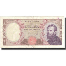 Banconote, Italia, 10,000 Lire, 1962, 1962-04-12, KM:97a, MB