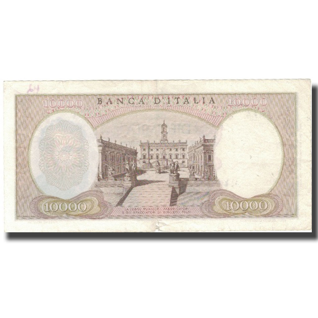 Banconote, Italia, 10,000 Lire, 1962, 1962-04-12, KM:97a, MB