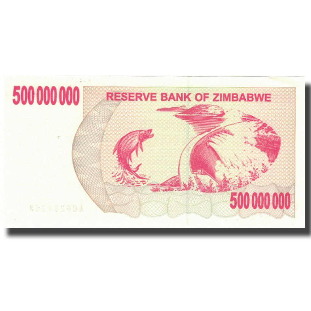 Banknote, Zimbabwe, 500 Million Dollars, 2008, 2008-05-02, KM:60, UNC(64)