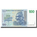 Biljet, Zimbabwe, 100 Dollars, 2007, 2007, KM:69, SPL+