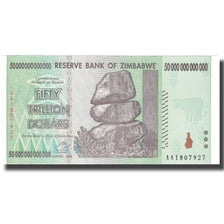 Banknote, Zimbabwe, 50 Trillion Dollars, 2008, 2008, KM:90, UNC(64)