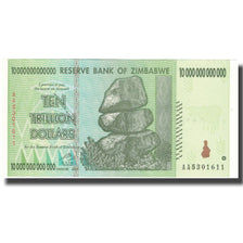 Banconote, Zimbabwe, 10 Trillion Dollars, 2008, 2008, KM:88, SPL+
