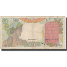 Banconote, INDOCINA FRANCESE, 100 Piastres, ND (1947-54), KM:82b, MB