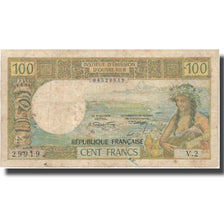 Banknot, Nowa Kaledonia, 100 Francs, Undated, Undated, KM:63a, VF(20-25)