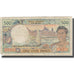 Billete, 500 Francs, Undated (1969-92), Tahití, KM:25d, BC