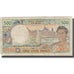 Banknot, Tahiti, 500 Francs, Undated (1969-92), Undated, KM:25d, VF(20-25)