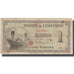 Billet, FRENCH INDO-CHINA, 1 Piastre, undated (1945), KM:76b, TB