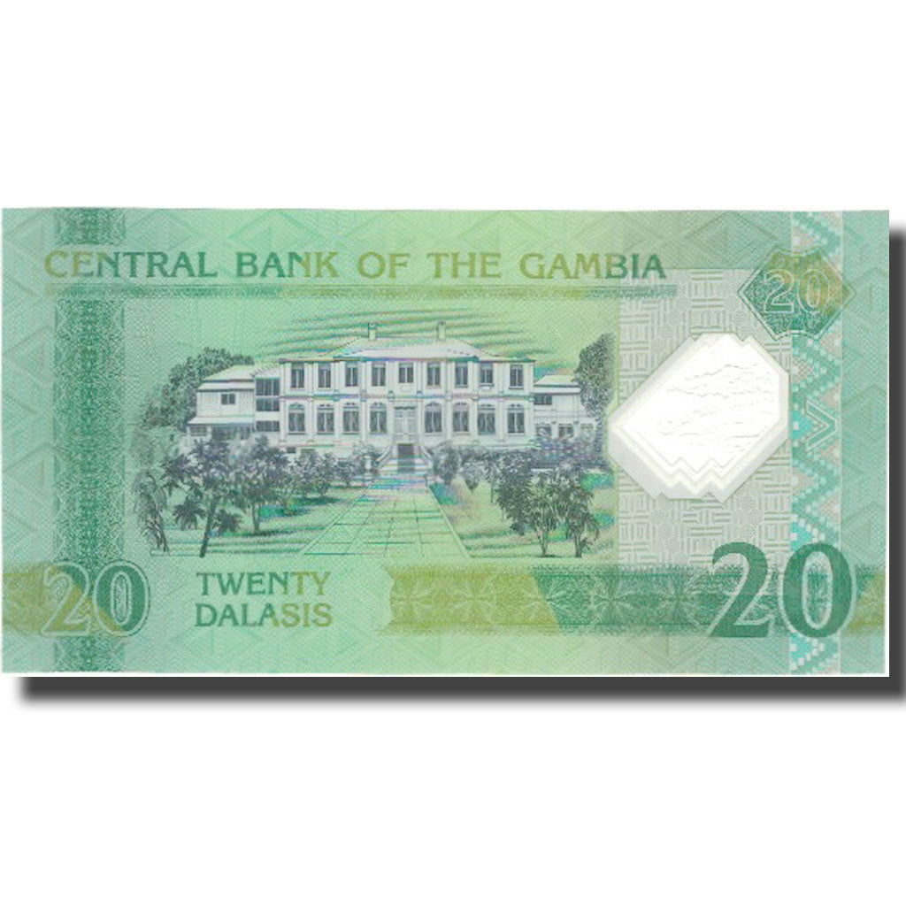 Nota, Gâmbia, 20 Dalasis, 2014, 2014-07-22, UNC(64)