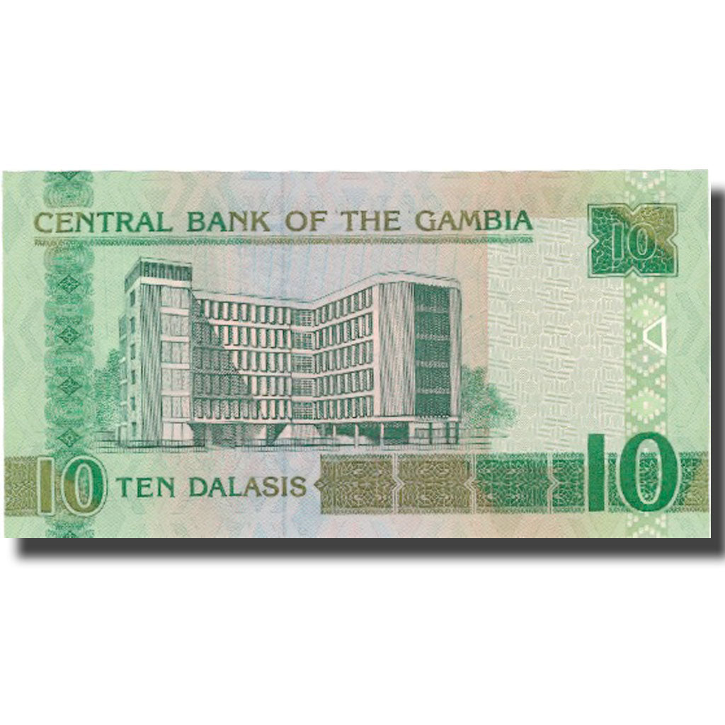 Banknote, The Gambia, 10 Dalasis, 2006, 2006, KM:26, UNC(64)