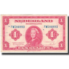 Banknote, Netherlands, 1 Gulden, 1943, 1943-02-04, KM:64a, EF(40-45)