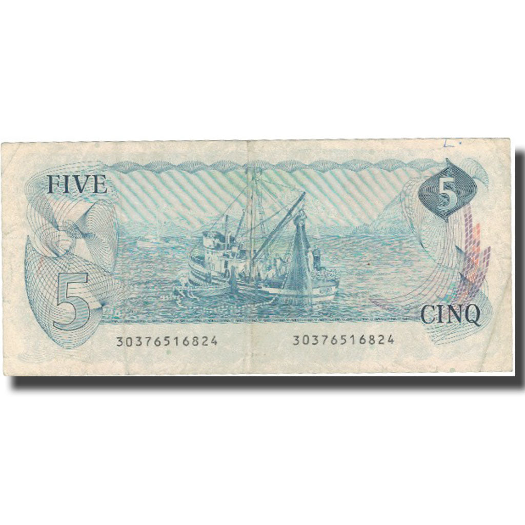 Geldschein, Kanada, 5 Dollars, 1979, 1979, KM:92a, SS+