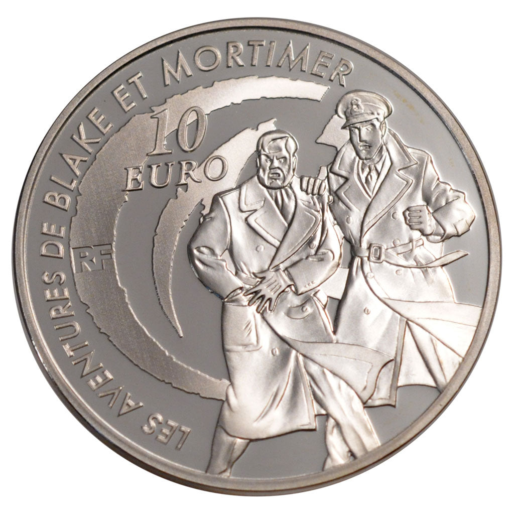 France, 10 Euro, 2010, MS(65-70), Silver, 22.20