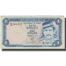 Nota, BRUNEI, 1 Ringgit, 1978, 1978, KM:6a, VF(20-25)