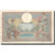 France, 100 Francs, Luc Olivier Merson, 1908, 1908-06-03, EF(40-45)