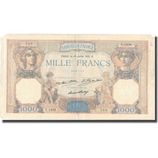 Francia, 1000 Francs, Cérès et Mercure, 1931, 1931-07-16, RC+, Fayette:37.6