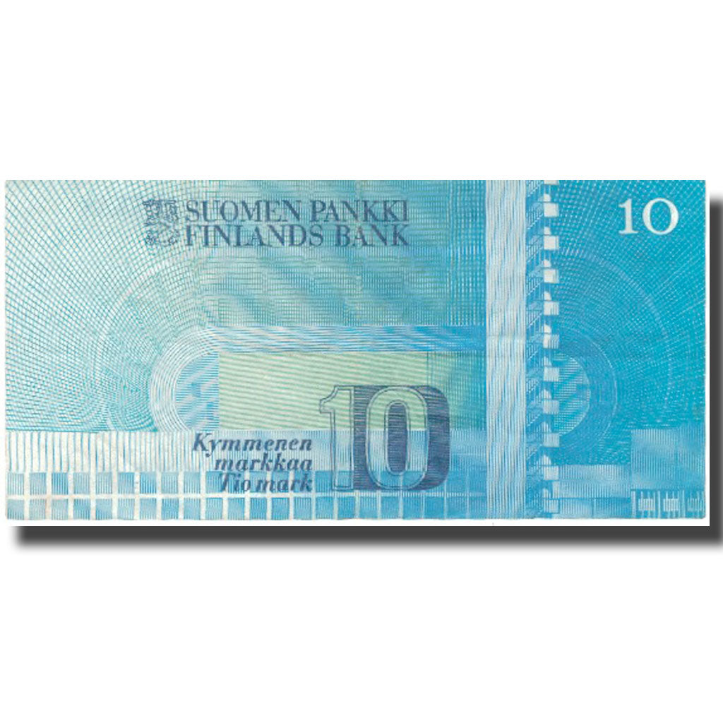Banconote, Finlandia, 10 Markkaa, 1986, 1986, KM:113a, MB+
