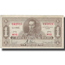 Biljet, Bolivia, 1 Boliviano, 1928, 1928-07-20, KM:128c, TTB