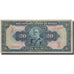 Banconote, Brasile, 20 Cruzeiros on 20 Mil Reis, Undated (1942), KM:127, MB+