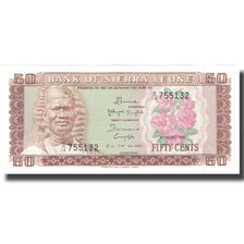 Banknote, Sierra Leone, 50 Cents, 1984, 1984-08-04, KM:4e, UNC(63)