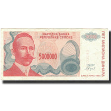 Banknot, Bośnia-Hercegowina, 5,000,000 Dinara, 1993, 1993, KM:153a, EF(40-45)