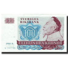 Banknote, Sweden, 100 Kronor, 1980, 1980, KM:54c, UNC(64)