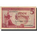 Banknote, Iceland, 5 Kronur, 1957, 1957-06-21, KM:37b, VF(30-35)