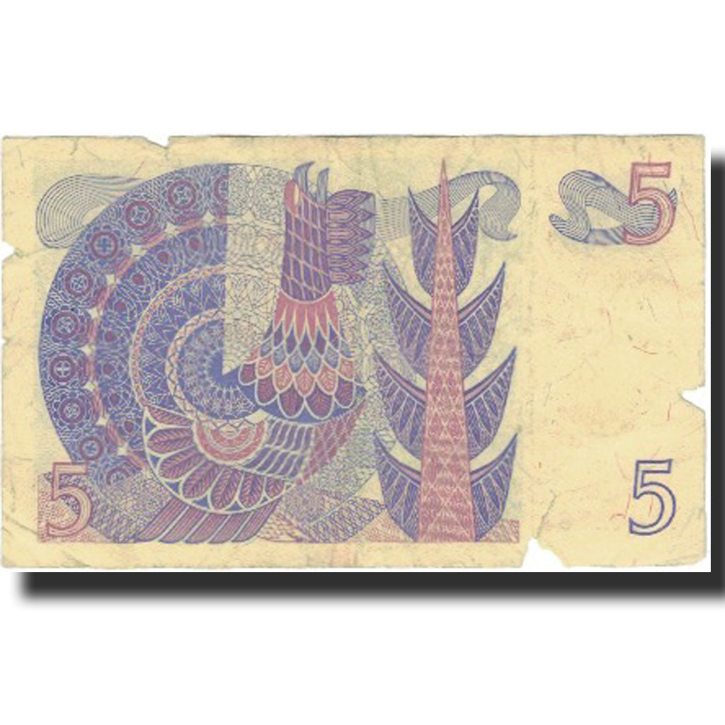 Banknote, Sweden, 5 Kronor, 1965-1981, KM:51d, VG(8-10)