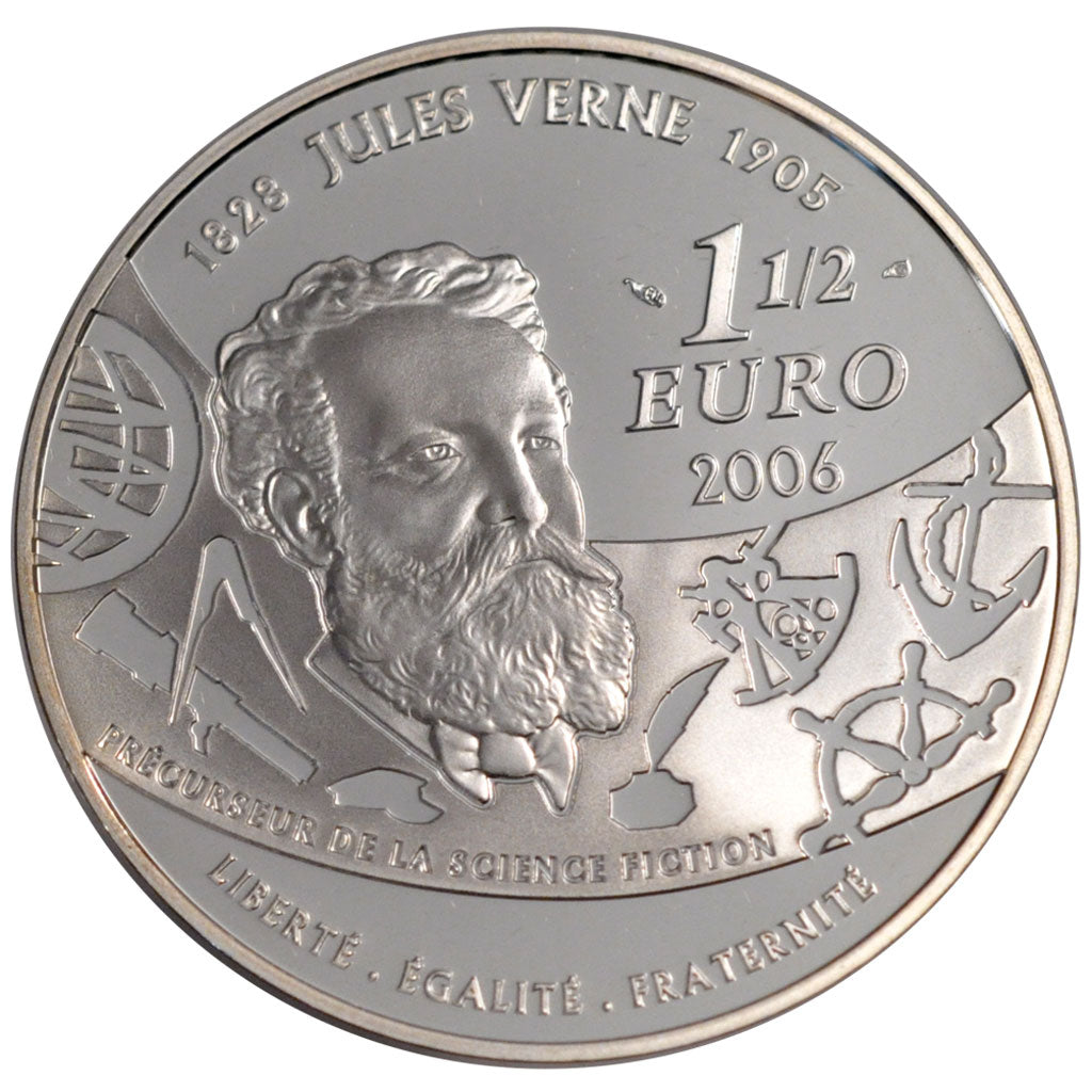 Other Coins, 1,5 Euro, 2006, MS(65-70), Silver, 22.20