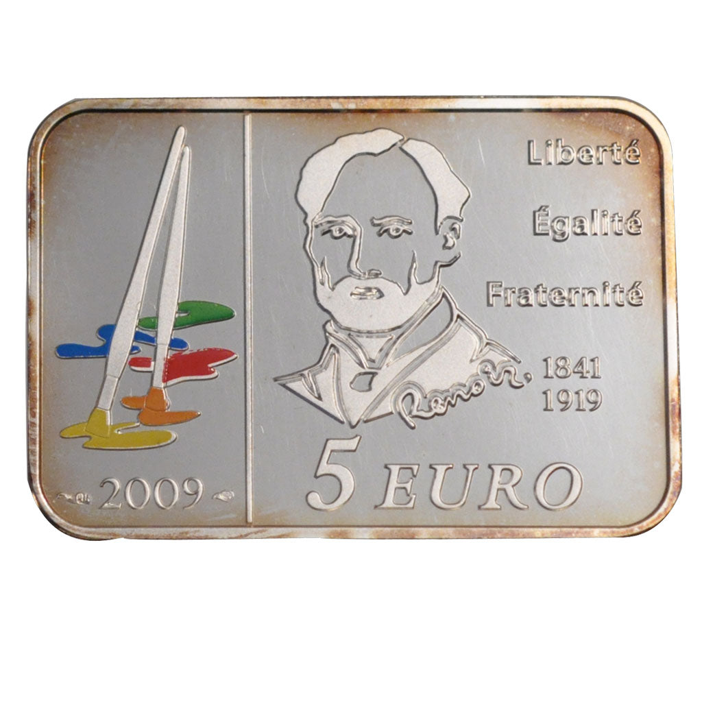 FRANCE, 5 Euro, 2009, Paris, KM #1643, MS(65-70), Silver, 15.00
