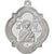 Brazilië, Medaille, Sao Geraldo  Majella, Religions & beliefs, ZF, Aluminium