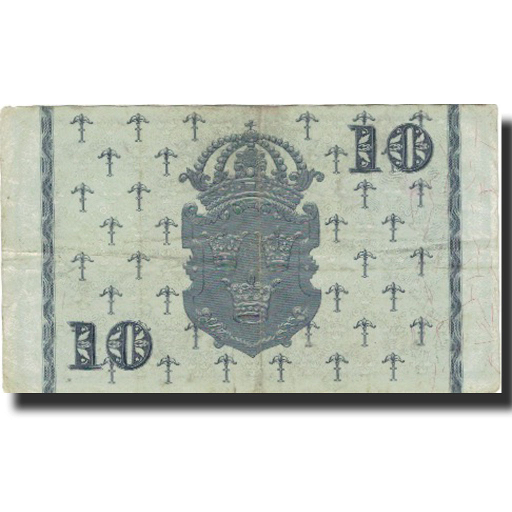 Billet, Suède, 10 Kronor, 1959, 1959, KM:43g, TB