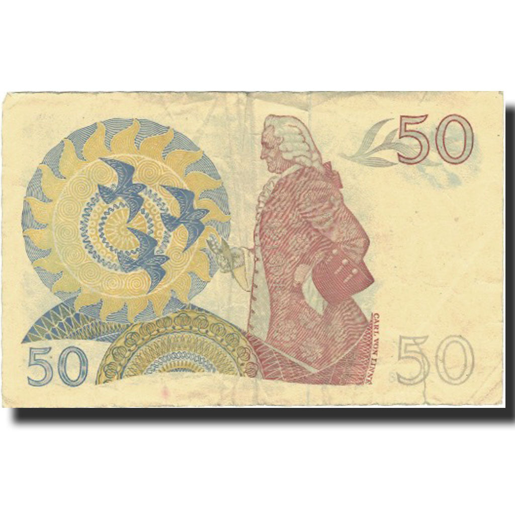 Banknote, Sweden, 50 Kronor, 1989, 1989, KM:53d, VG(8-10)