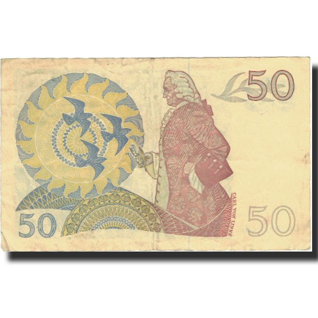 Banknote, Sweden, 50 Kronor, 1990, 1989, KM:53d, VF(30-35)