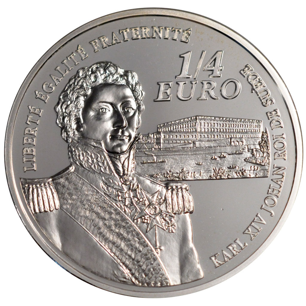 France, 1/4 Euro, 2006, MS(65-70), Silver, 22.20